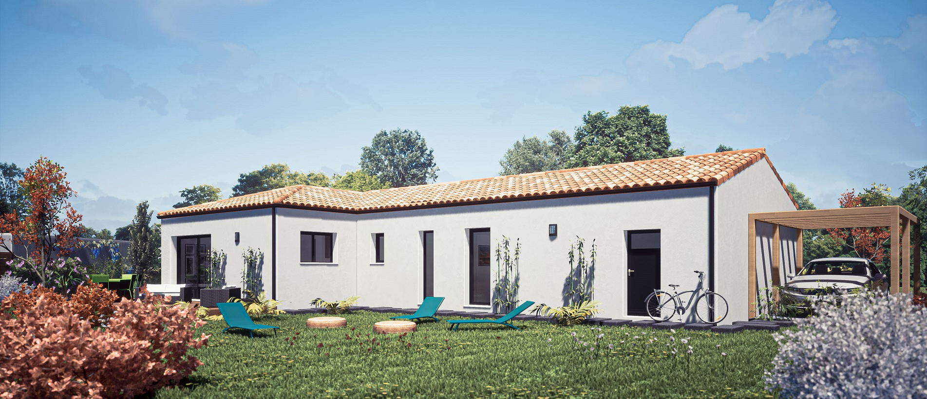 Maison Villeneuve-en-Retz - 95m² photo 2