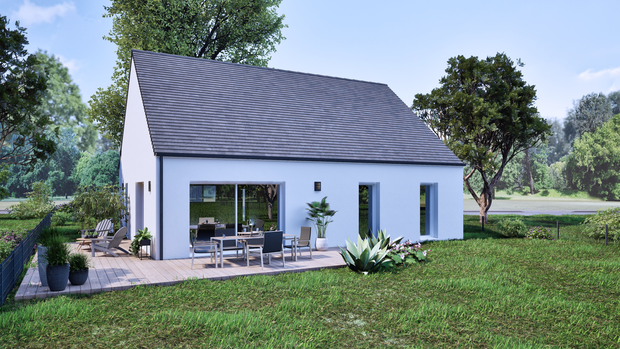 Maison Saint-Gildas-des-Bois - 100m² photo 3