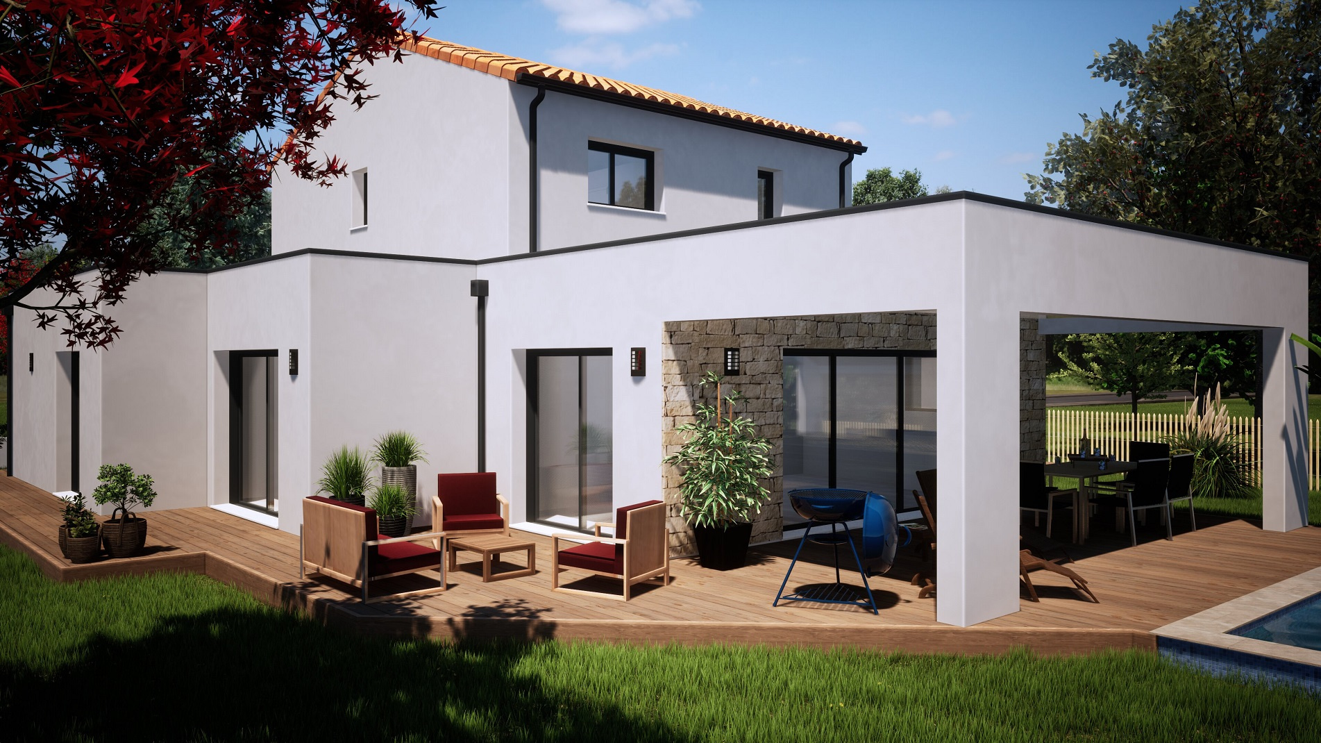 Maison Saint-Jean-de-Boiseau - 140m² photo 2
