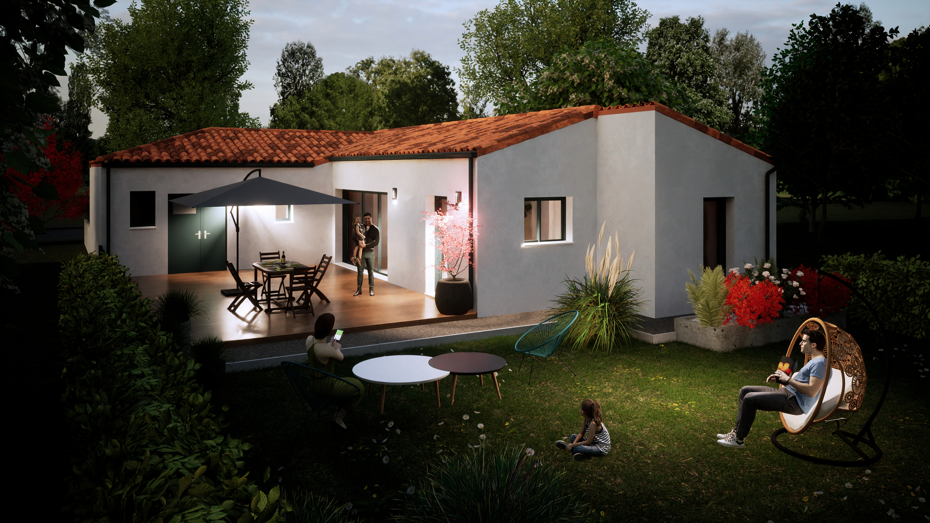 Maison Saint-Michel-Chef-Chef - 100m² photo 3