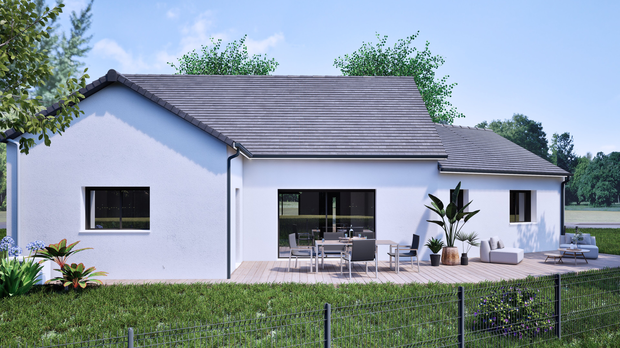 Maison Saint-Gildas-des-Bois - 90m² photo 4