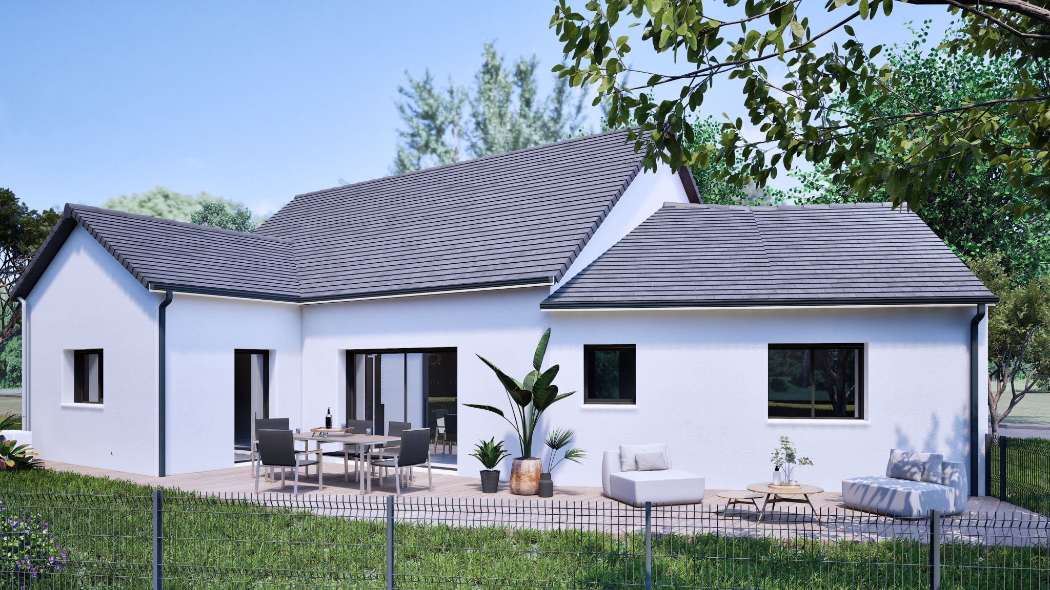 Maison Saint-Gildas-des-Bois - 90m² photo 3
