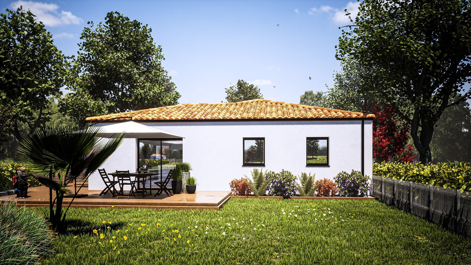 Maison Saint-Philbert-de-Grand-Lieu - 80m² photo 2