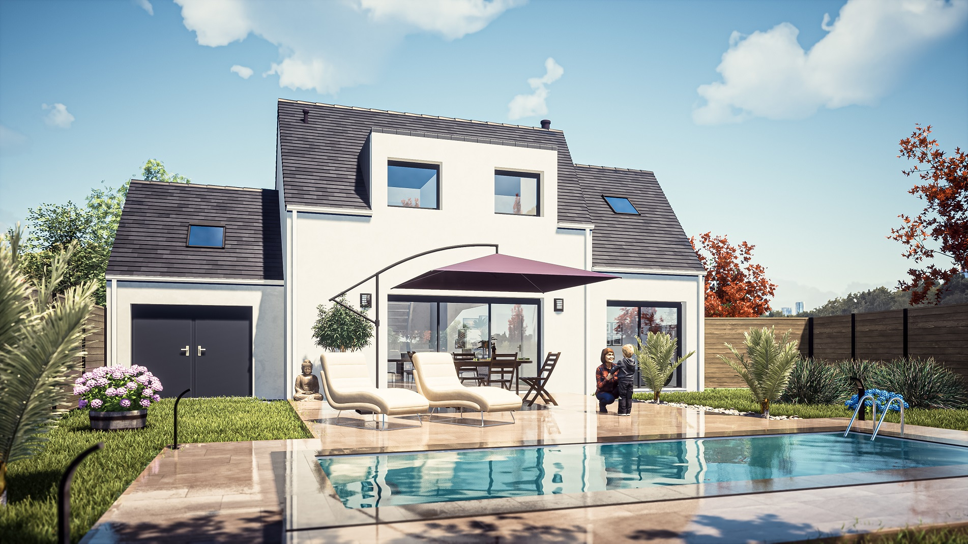 Maison Nort-sur-Erdre - 110m² photo 2