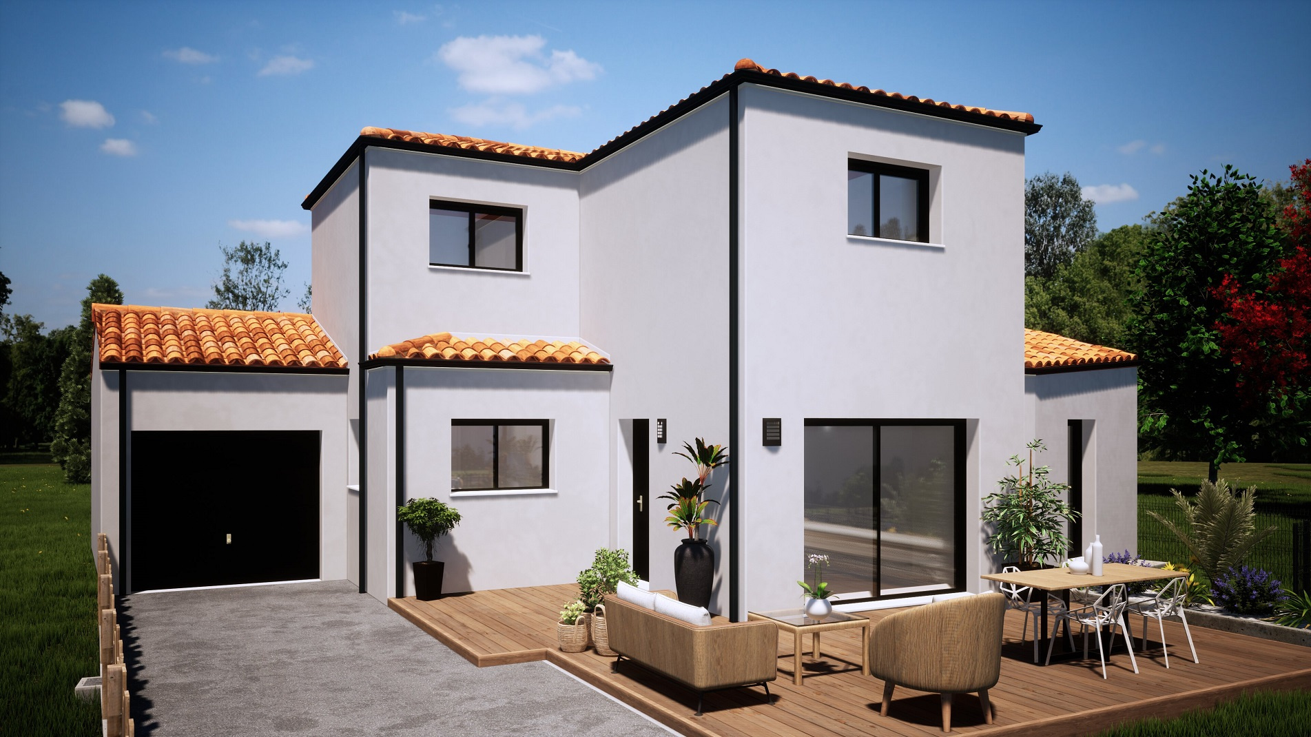 Maison Saint-Philbert-de-Grand-Lieu - 95m² photo 2