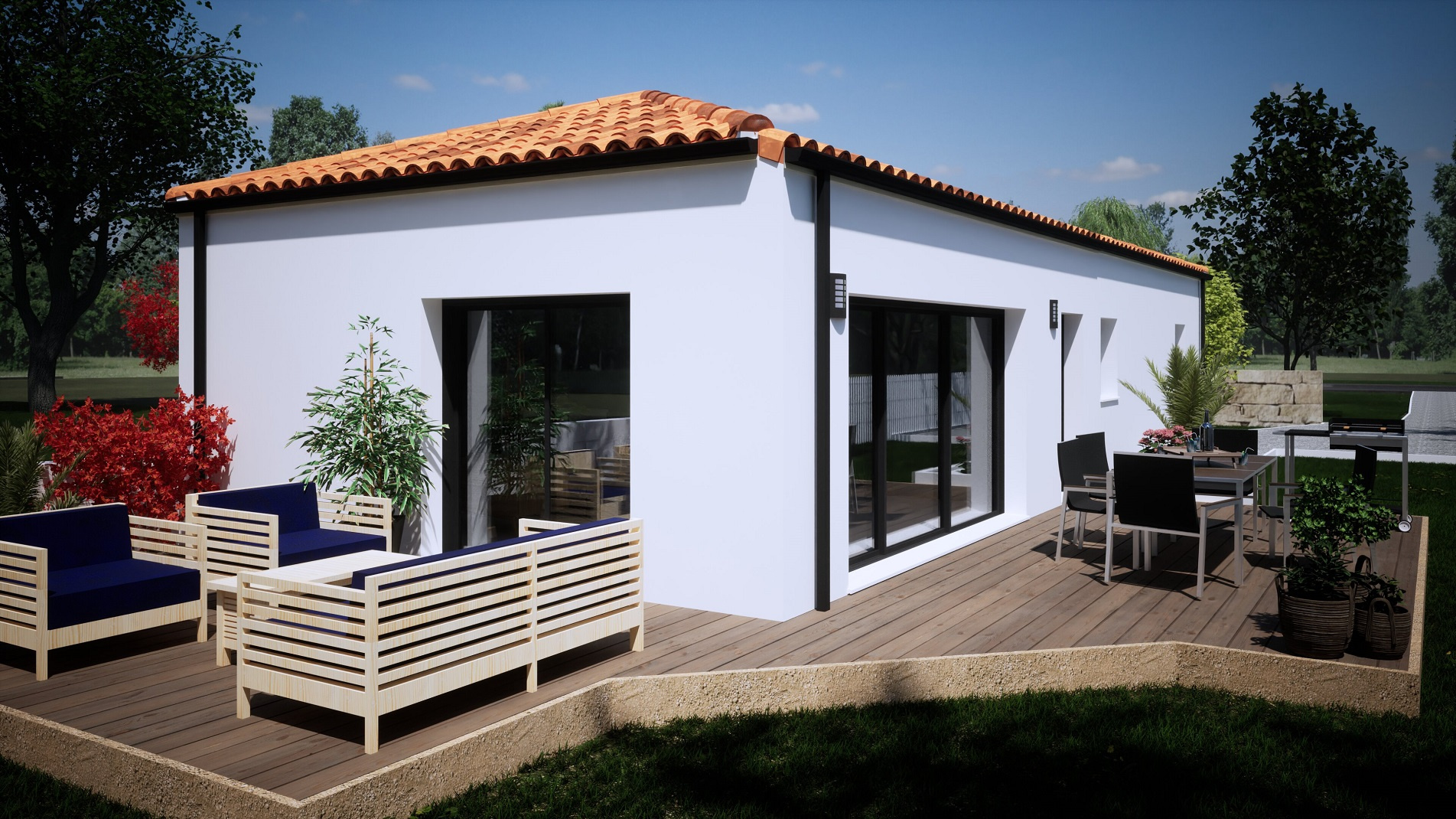 Maison Bouguenais - 75m² photo 3