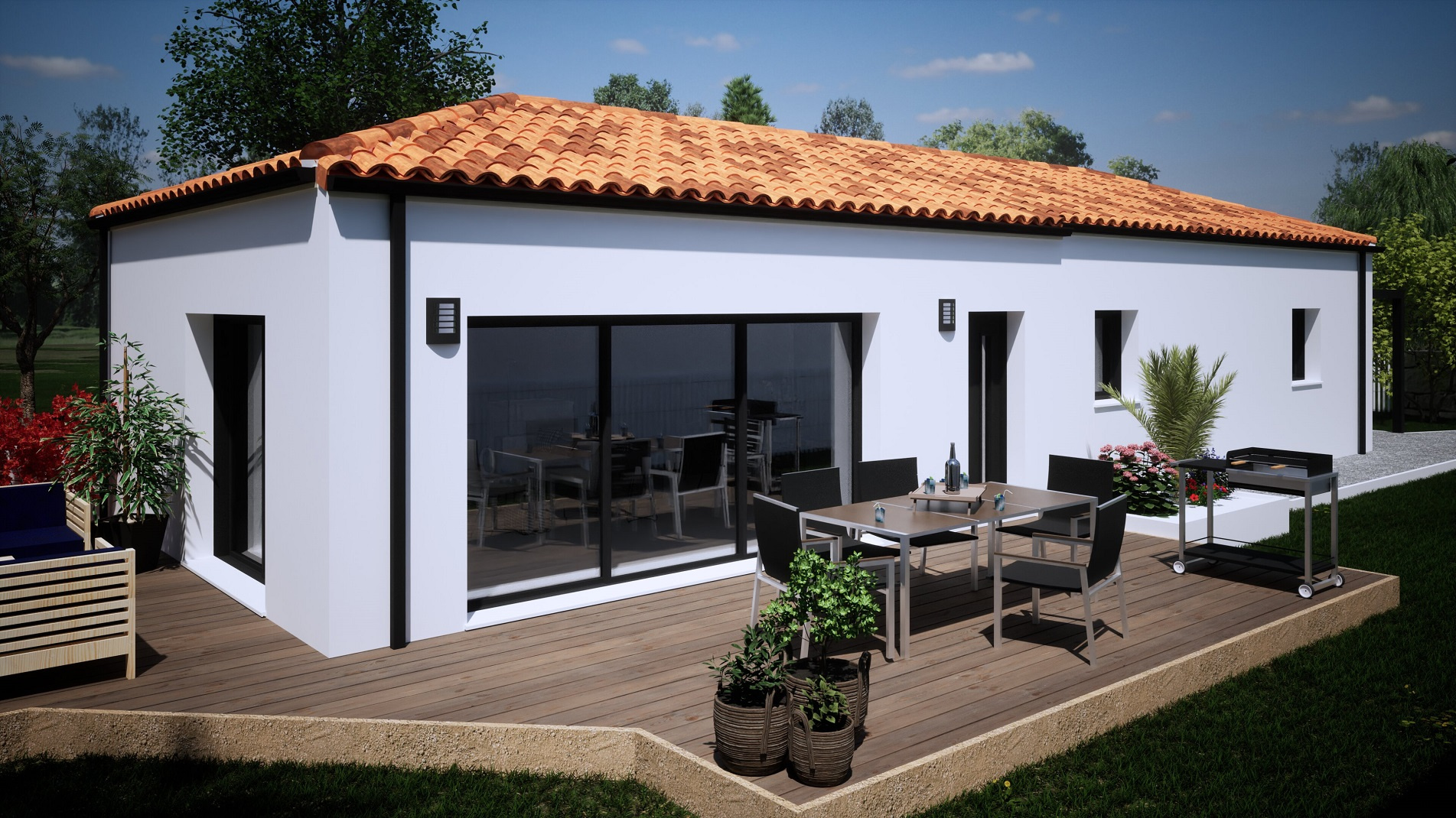 Maison Bouguenais - 75m² photo 4