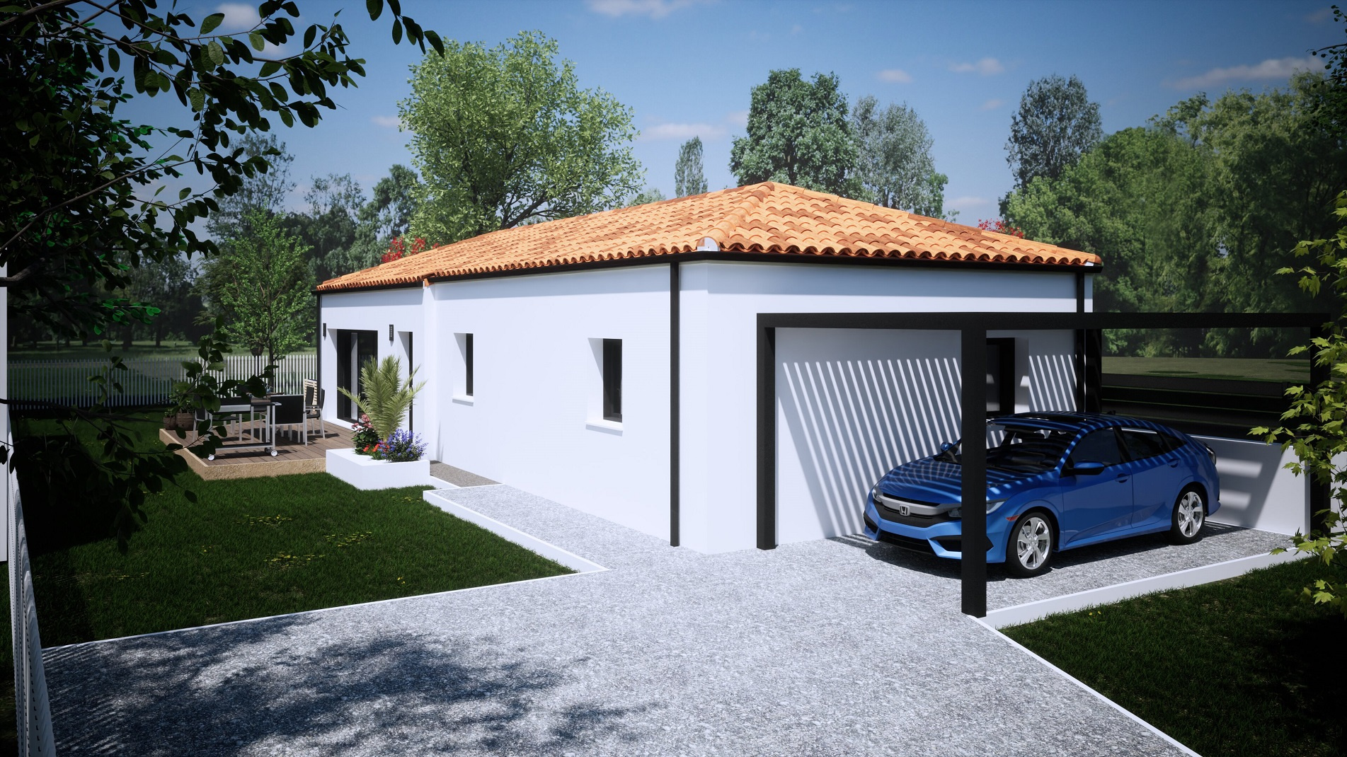 Maison Bouguenais - 75m² photo 2