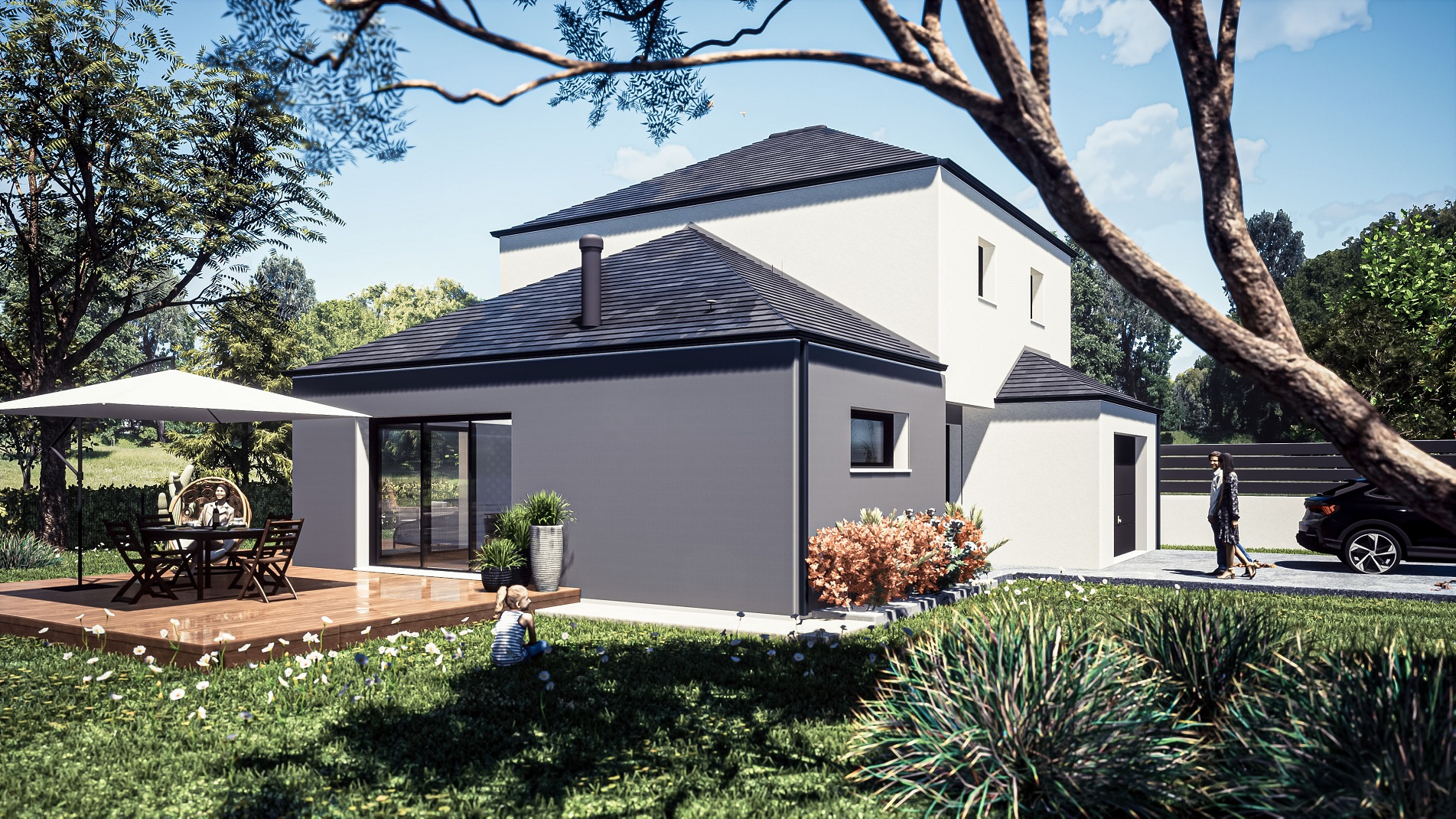 Maison La Chapelle-sur-Erdre - 130m² photo 2