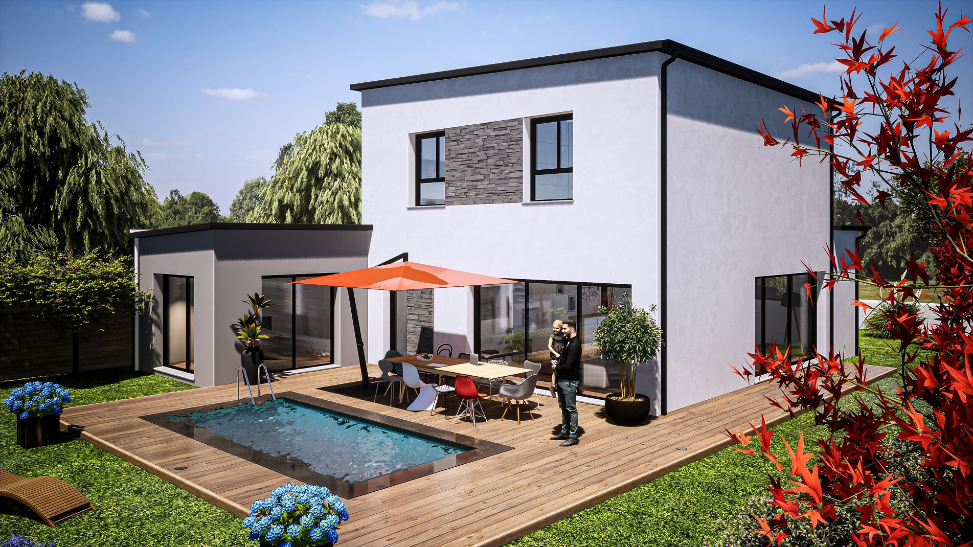 Maison Saint-Étienne-de-Montluc - 110m² photo 3