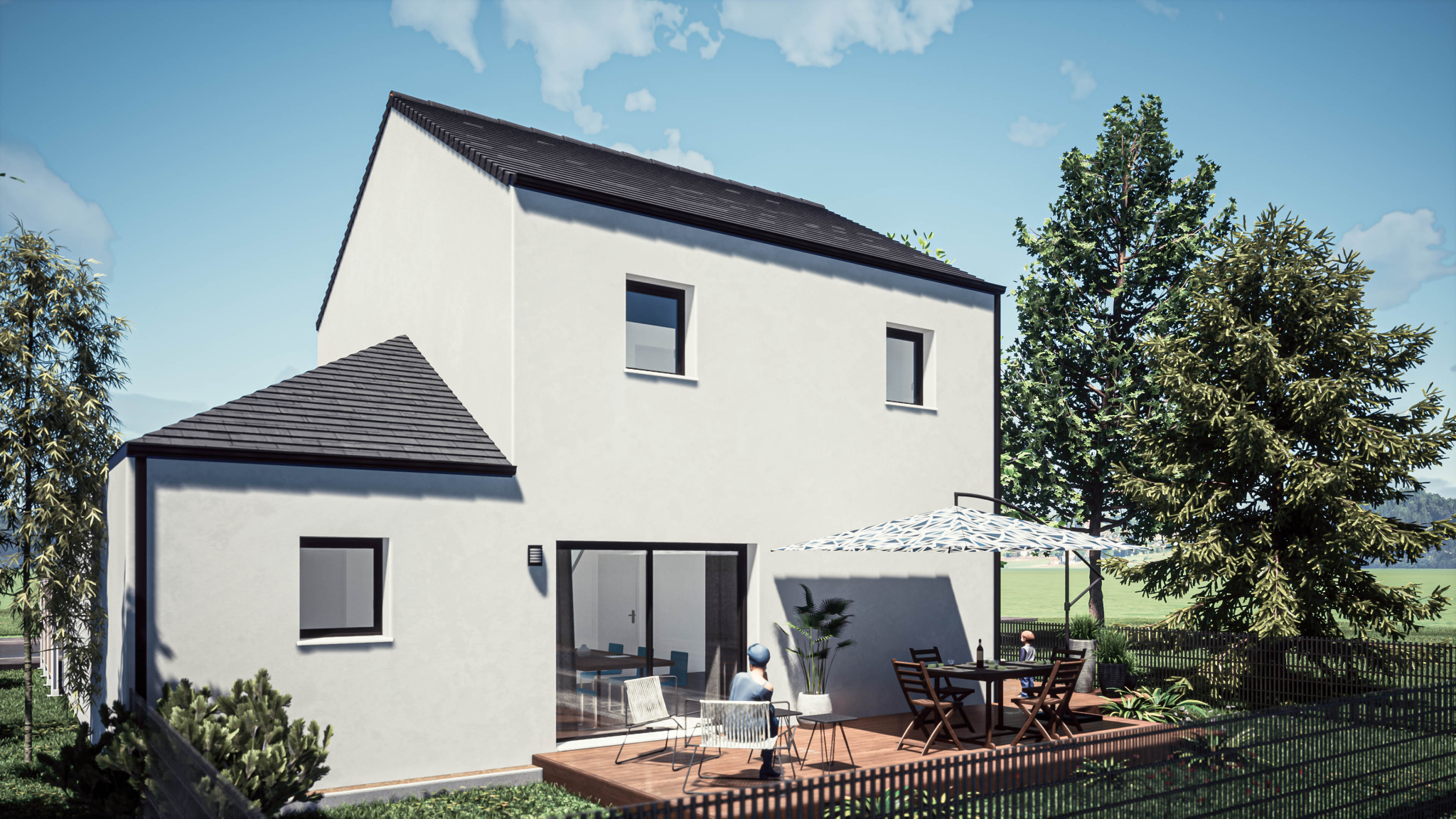 Maison Mouzeil - 110m² photo 3