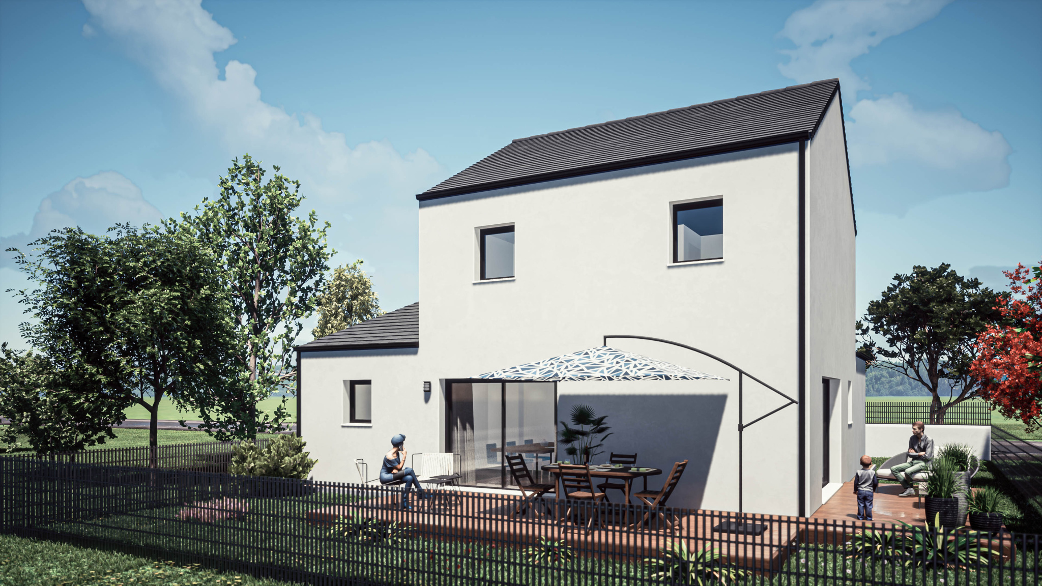 Maison Mouzeil - 110m² photo 2