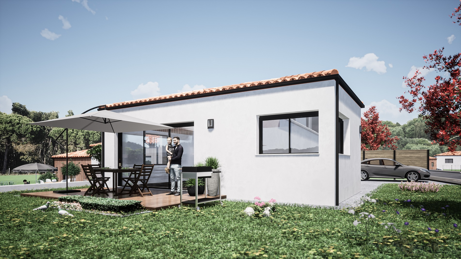 Maison Saint-Philbert-de-Grand-Lieu - 130m² photo 3