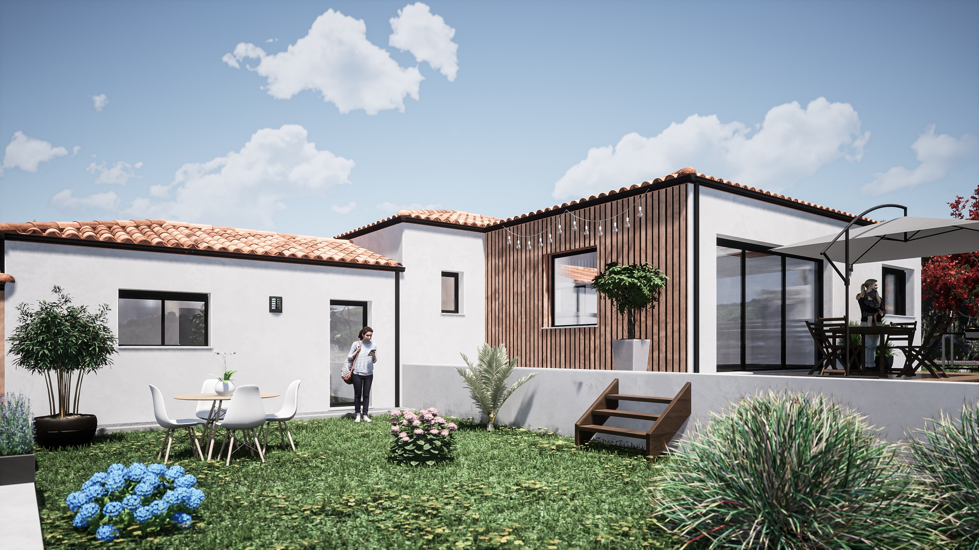 Maison Saint-Philbert-de-Grand-Lieu - 130m² photo 2