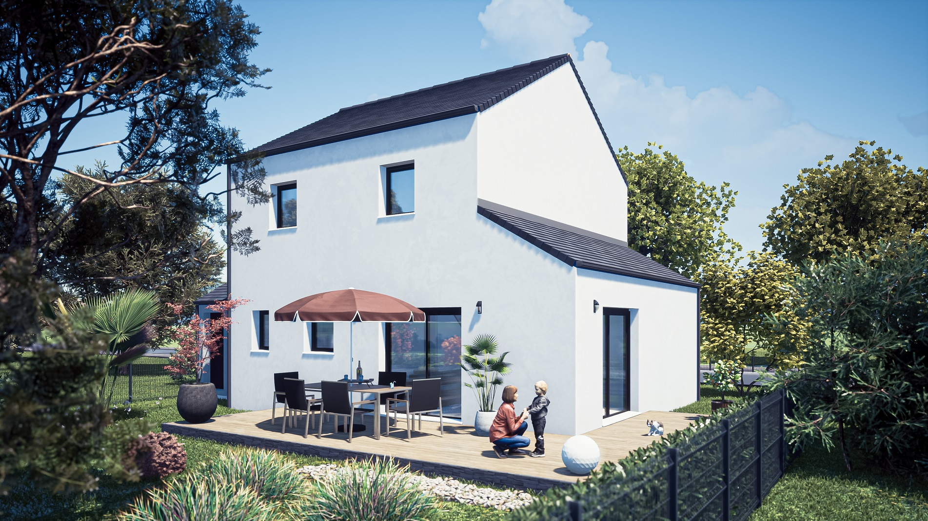 Maison Le Temple-de-Bretagne - 105m² photo 2