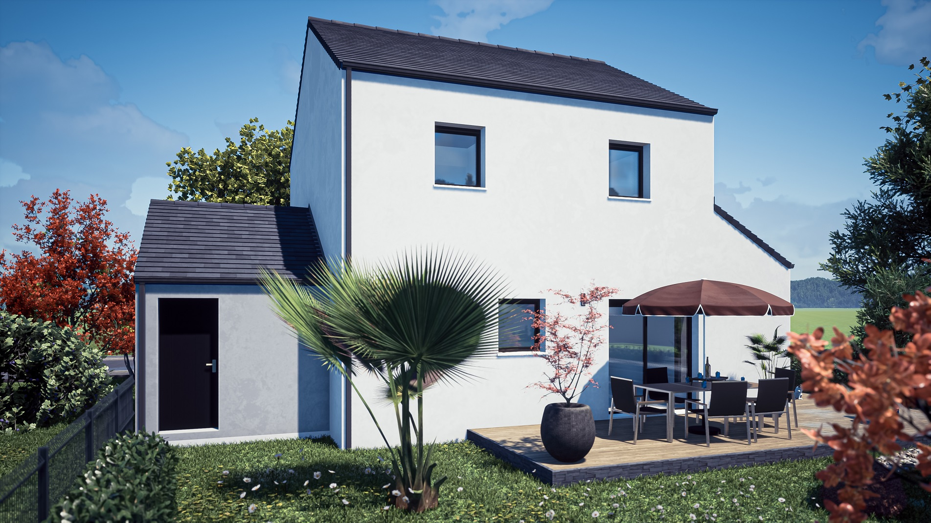 Maison Le Temple-de-Bretagne - 105m² photo 3