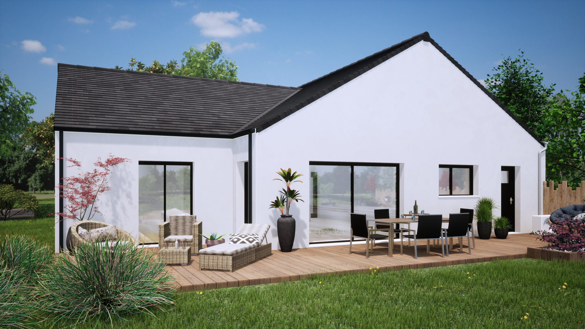 Maison Ligné - 95m² photo 3