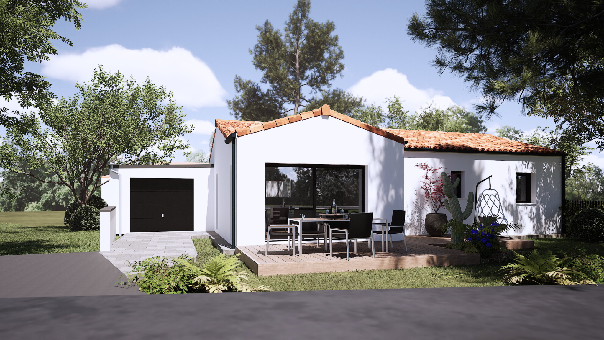 Maison Saint-Hilaire-de-Chaléons - 85m² photo 4