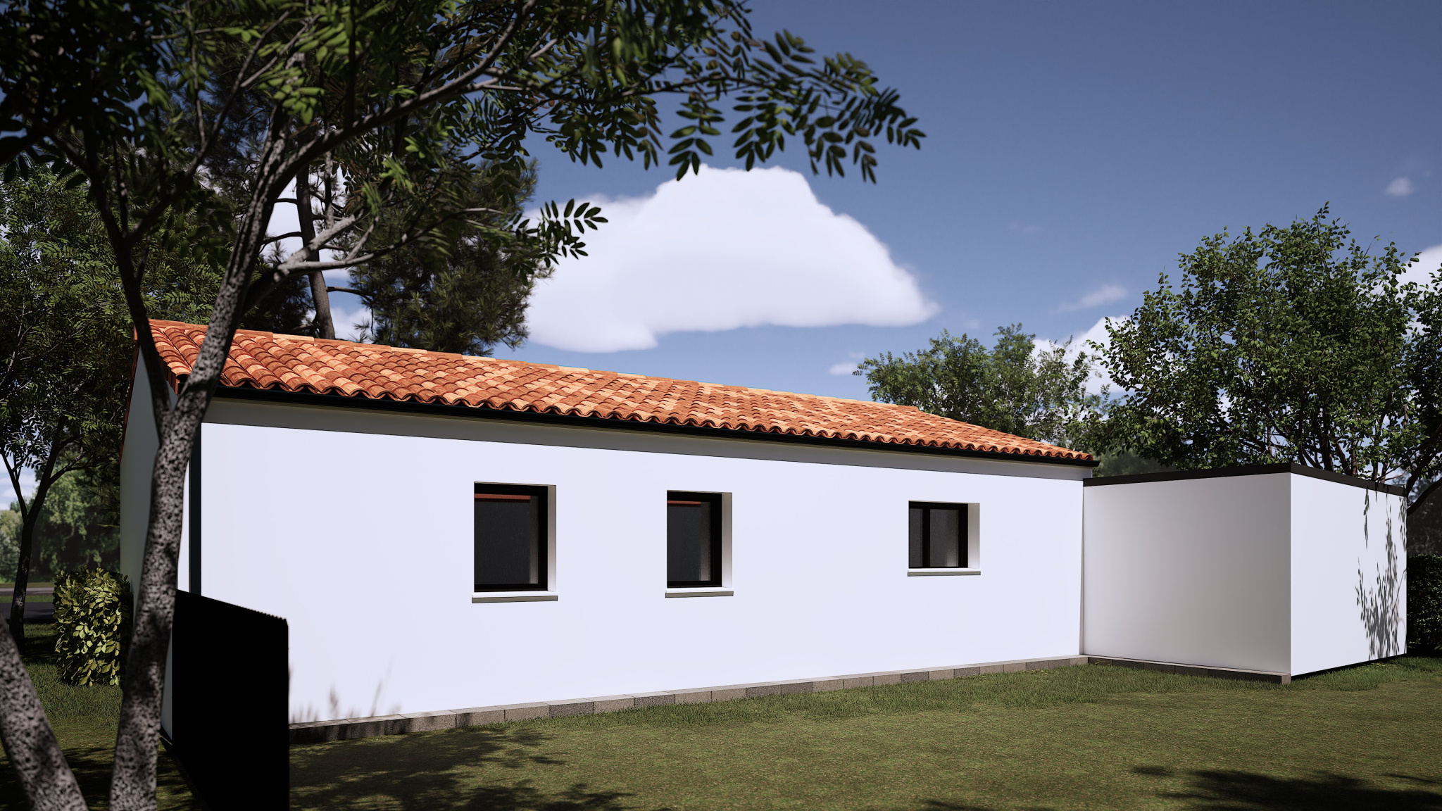 Maison Saint-Hilaire-de-Chaléons - 85m² photo 3