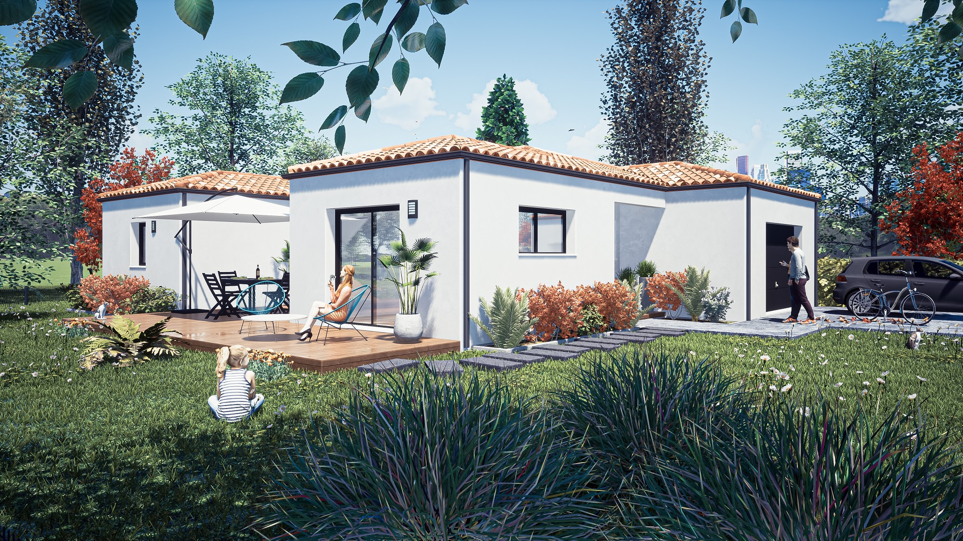 Maison Saint-Michel-Chef-Chef - 95m² photo 2