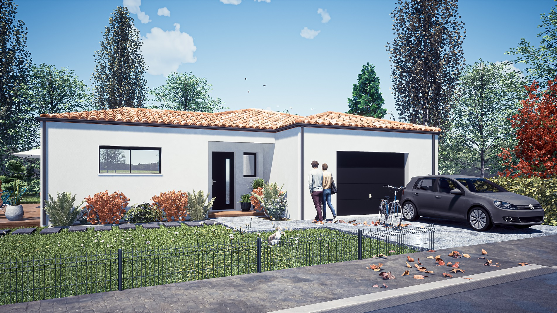 Maison Saint-Michel-Chef-Chef - 95m²