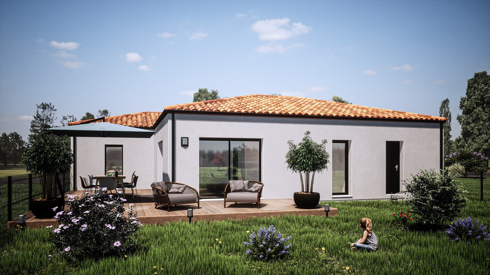 Maison Montbert - 90m² photo 2