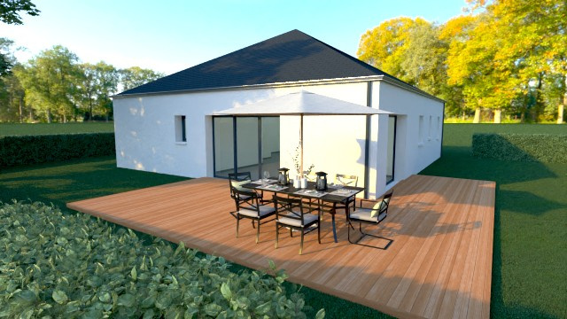 Maison Notre-Dame-des-Landes - 95m² photo 2